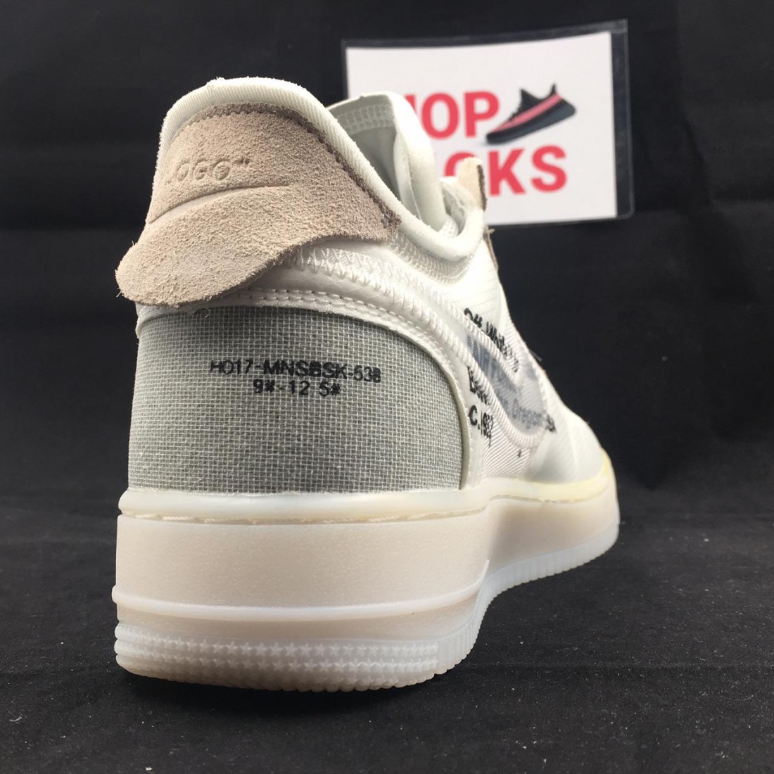 off white af1 ghost